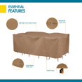 thumbnail image 5 of Duck Covers Essential 90" Rectangular/Oval Table & Chair Set Cover, 5 of 5
