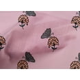thumbnail image 4 of oneOone Cotton Poplin Fabric Floral & Block Printed Craft Fabric BTY 56 Inch Wide, 4 of 4