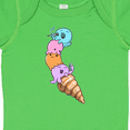 thumbnail image 4 of Inktastic Octopi-Ice Cream Cone- cute octopus Boys or Girls Baby Bodysuit, 4 of 5