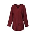 thumbnail image 4 of Gvmfive Women Casual Solid Open Front Knit Cardigan, 4 of 6