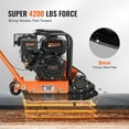 thumbnail image 3 of Dranite 6.5 HP 196cc Gas Powered Plate Compactor, 600 VPM & 4,200 lbs Force, 22.1" x 15.9" Plate for Asphalt, Patio, Paver, Walkway Landscaping Compaction, 3 of 6