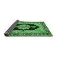 thumbnail image 2 of Ahgly Company Indoor Round Medallion Emerald Green Traditional Area Rugs, 8' Round, 2 of 4