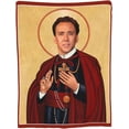 thumbnail image 2 of Fleece Throw Blanket for Couch Sofa or Bed, Nicolas Hai Cage Soft Fuzzy Plush Blanket, Luxury Flannel Lap Blanket, Super Cozy and Comfy for All Seasons 50x40 inch, 2 of 7