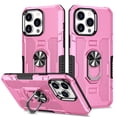 thumbnail image 1 of Funda Dura De Prevención De Caídas Para iphone 14 Plus 13 Pro Max Ring Stand Protection Cover, 1 of 4