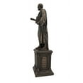 thumbnail image 4 of US 14.63 Inch Greek Philosopher Aristotle Cold Cast Bronze Figurine, 4 of 5