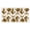 Gold, variant on Nnndbs Shatterproof Blue and White Snowflake Christmas Ornaments, 12 Pack Plastic Hanging Tree Decorations for Christmas Tree Holiday Party Winter Home Decor