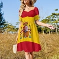 thumbnail image 3 of 2024 Spain flag Dress Evening gown dresses ladies summer luxury evening dresses women party dresses, 3 of 7