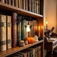 thumbnail image 5 of Halloween Bookshelf Decor, Vintage Bookshelf Lamp, Library Decorative Bookshelf Lighting with LED Pumpkin Ghost Witch Hat Design for Home Party, 5 of 6