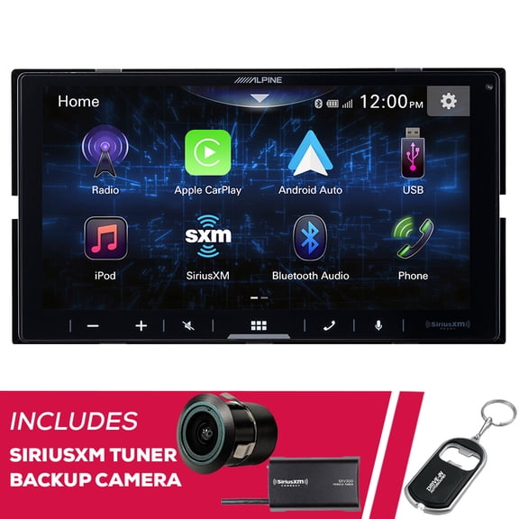 New Alpine iLX-W670 7" Multimedia w/ SiriusXM Tuner & Backup Bullet Camera