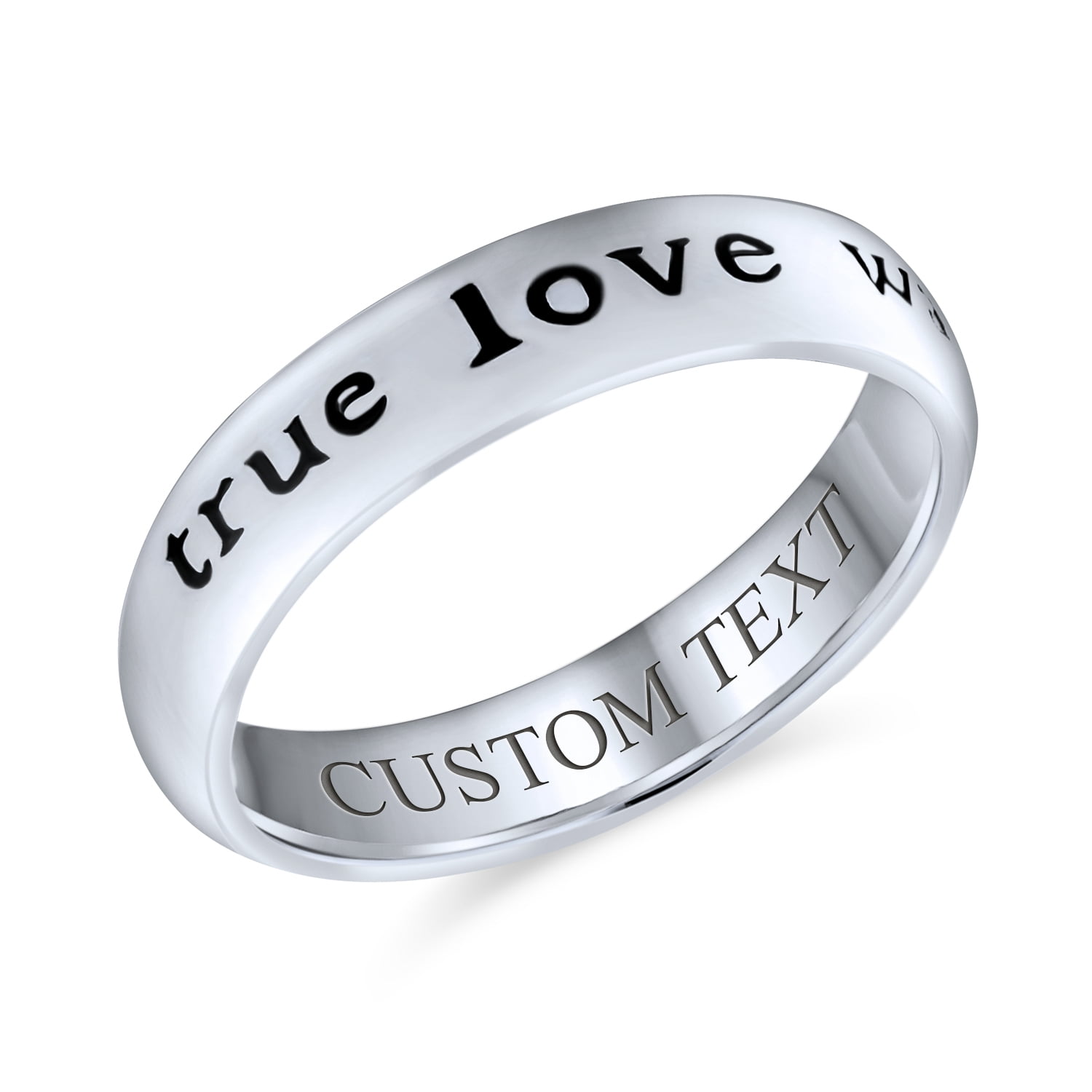 Spirit & Truth, True Love Waits Heart Solitaire Purity Ring