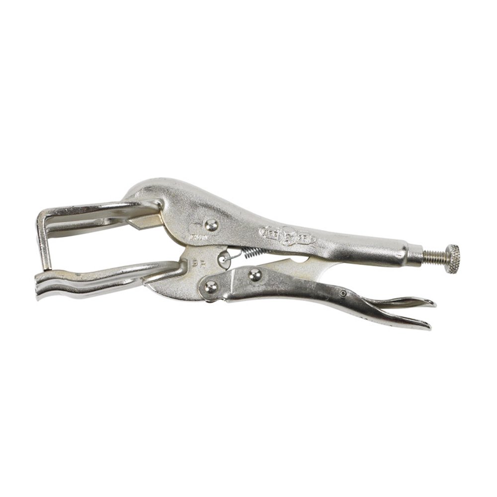 Irwin ViseGrip 9 in. Alloy Steel Welding Clamp Silver 1 pk
