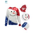 thumbnail image 5 of Deago Women's Christmas Graphic Hoodie Sweatshirts Casual Long Sleeve Drawstring Patchwork Pullover Sweatshirt Tops with Pocket, 5 of 9