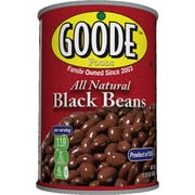 (6 Pack) Goode Foods Black Beans, 15.25 oz Cans