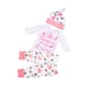 thumbnail image 4 of Sonducket Abrigo de bebé, conjunto infantil, mono, pantalones, conjunto de mameluco, mano de obra fina, aspecto bonito, flexible al tacto, conjuntos de ropa Rosa 90cm, 4 of 6