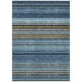 thumbnail image 2 of Addison Rugs Chantille Indoor/Outdoor Transitional Geometric, Abstract Navy Washable Rectangle Rug, 2'6" x 3'10", 2 of 6