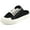 Black, variant on Women Slip-On Mules Canvas Sneakers