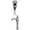 thumbnail image 1 of American Imaginations AI-29481 Deck Mount CUPC Approved Lead Free Brass Faucet Set In Chrome Color - Overflow Drain Incl., 1 of 5