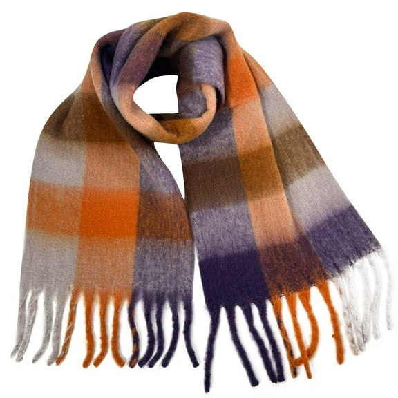 Neewe Women Fashion Soft Warm Scarf 2025 Thick Wool Like Skin Friendly Winter