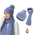 thumbnail image 6 of Hat Scarf And Glove Set Fashionable Outdoor Baby Warm Piece Set, 6 of 6