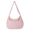 thumbnail image 2 of Bolsa de hombro de moda Para mujer Likrtyny Acolchado Rosa, 2 of 5