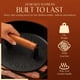thumbnail image 3 of Prensa para hamburguesas Bellemain, hierro fundido, 22 cm, muy resistente, 3 of 7