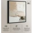 thumbnail image 2 of Gentle Strokes of Nature I Canvas Neutral Boho by Art Remedy, Black Frame, 16 x 20, 2 of 7