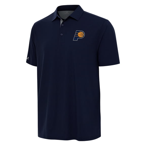 Men's Antigua Navy Indiana Pacers Era Polo