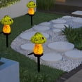 thumbnail image 6 of YiJuHui Solar Powered LED Mushroom Lights Outdoor, Waterproof Garden Stake Lights with Auto On/Off, Resin Fairy Lawn Decor for Pathway Patio Yard Landscape Lighting, 6 of 6