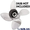 thumbnail image 2 of New Stainless Steel Propeller Compatible With Mercruiser Mercury 75-350 HP By Part Numbers 9574-153-22 6Ax-45B76-10-00 6Ax-45B76-20-00 Diameter 15.25" X 22" Pitch LH Rotation Rubex L4, 2 of 2