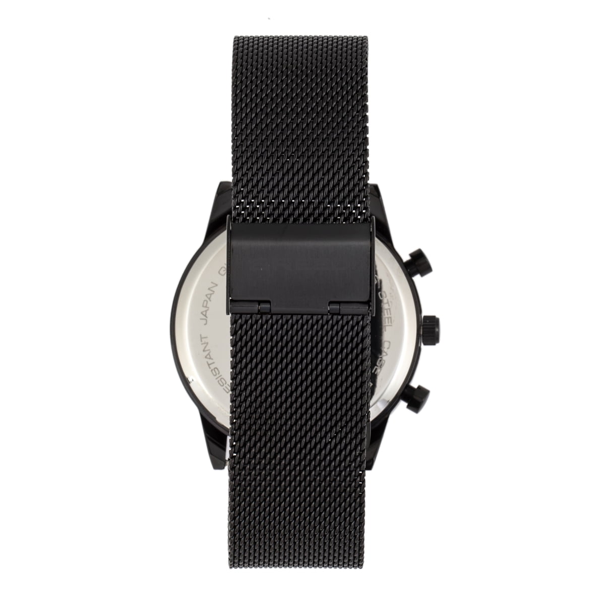 Breed Andreas Mesh-Bracelet Watch W/ Date - Gold/Black | Walmart Canada