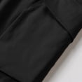 thumbnail image 6 of SOOMLON Cargo Shorts for Men Twill Big and Tall Chino Shorts with Pockets Elastic Waist Board Shorts Versatile Shorts, 6 of 8