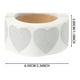 thumbnail image 4 of EeaseMX 2 rollos de pegatinas autoadhesivas con forma de corazón para envolver regalos, 4 of 8