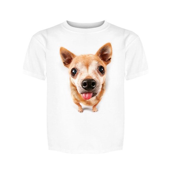 Silly Face, Chihuahua Tee Girl's -Image by Shutterstock