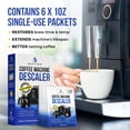 thumbnail image 3 of Descaling Powder Solution (6-Uses) Coffee Machine Descaler Cleaner | Compatible with Breville Nespresso Delonghi Ninja | To Descale Automatic Coffee Pots & Makers & Espresso Machines, 3 of 9