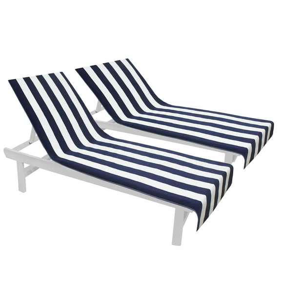 Funda para Silla de Playa COTTON CRAFT Extragrande 208x81 cm Paquete de 2