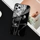 thumbnail image 1 of YNDFCNB-funda gótica con calavera para iphone, carcasa a la moda para iphone 13, 11, 12 pro, XS MAX, 8, 7, 6, 6S Plus, X, 5S, SE, 2020, XR Fivean unisex, 1 of 2