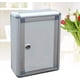 thumbnail image 2 of Comentarios Favoritos Buzón de sugerencias Caja de aleación de aluminio montada en la pared con cerradura, 2 of 5