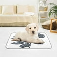 thumbnail image 6 of Pet Cooling Pad Foldable Self Cooling Mat Breathable Pet Cushion Sleep Pad for Dogs and Cats Two Black Roses S, 6 of 9