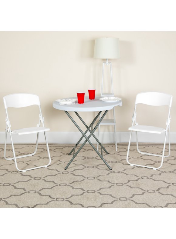 White Folding Chairs in Shop Folding Chairs by Color