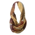thumbnail image 6 of Wrapables® Lightweight Infinity Scarf, Brown Square, 6 of 7