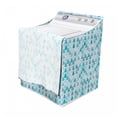 thumbnail image 3 of Watercolor Washer Cover, Droplets Pattern in Monochrome Tears Flowing, Easy to Use Bathroom Accent Fabric, 29" x 28" x 40", Blue Grey Sky Blue, by Ambesonne, 3 of 3