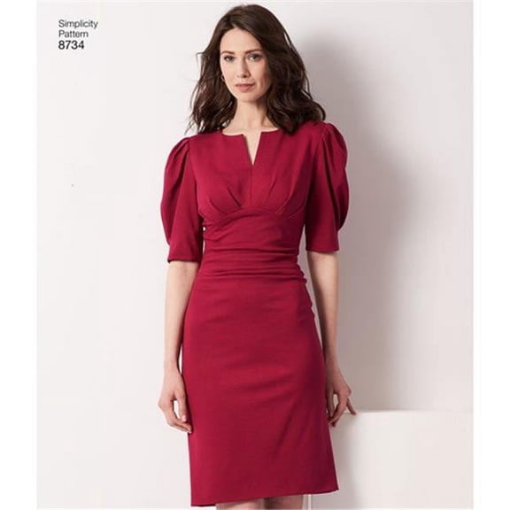 Simplicity Paper Sewing Pattern 8734 - Dresses for Women