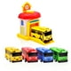 thumbnail image 4 of Autobús De Juguete De Dibujos Animados, Juego De Coche De Plástico Extraíble, Modelo De Autobús De Juguete De Fuerza Trasera, Regalo Para Niños En Edad Preescolar, Niños Mayores De 3 Años 4 Piezas Cateissary FN002793-00, 4 of 5