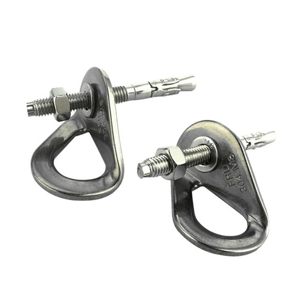 Juego De Pernos De Expansión De Placas De Anclaje 35KN De 2 Pares De Acero Inoxidable Que Escalan 8x80 SM SunniMix Percha de perno de escalada