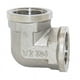 thumbnail image 1 of Conector de Acoplamiento de Codo Hembra a Hembra, Rosca de 6x1/2 Pulgadas, Adaptador de Montaje de Acero Inoxidable 304 6 piezas, 1 of 8