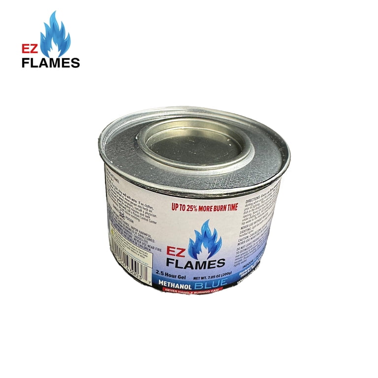 EZ Flame Methanol Blue 2.5 Hour Gel 7.05 Ounce-(3 Pack) - Walmart.com