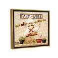 thumbnail image 3 of Farm to Table Vintage Chef Meal Food & Beverage Graphic Art Metallic Gold Framed Art Print Wall Art, 3 of 6