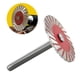 thumbnail image 4 of Hojas para tallado de piedra Dongzhur disco de corte turbo 40 mm, 4 of 6