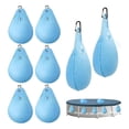 thumbnail image 3 of 16 Pcs Pool Cover Weights with Hooks, Leakproof Swimming Pool Cover Hanging Bag for Above Ground Pool Cover, 3 of 5