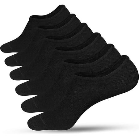 

Socks for Men Low Cut Thin Non Slip Ankle Short for Slip Ons Sneakers Loafer Boat Shoes